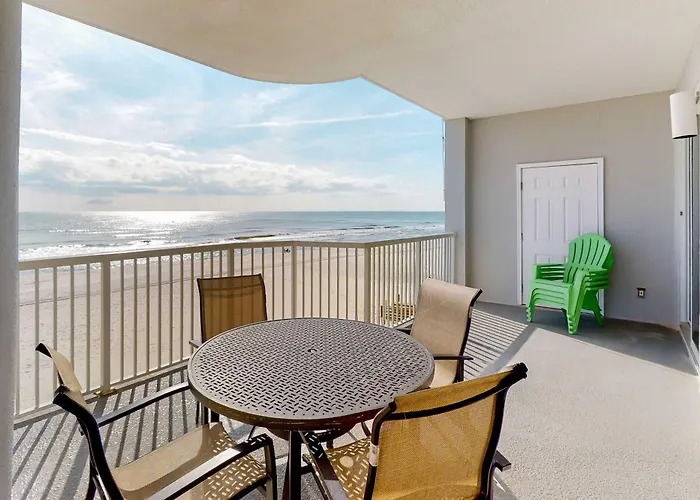 Beachfront Corner With Amazing Gulf Views Balcony Pools & Hot Tubs *